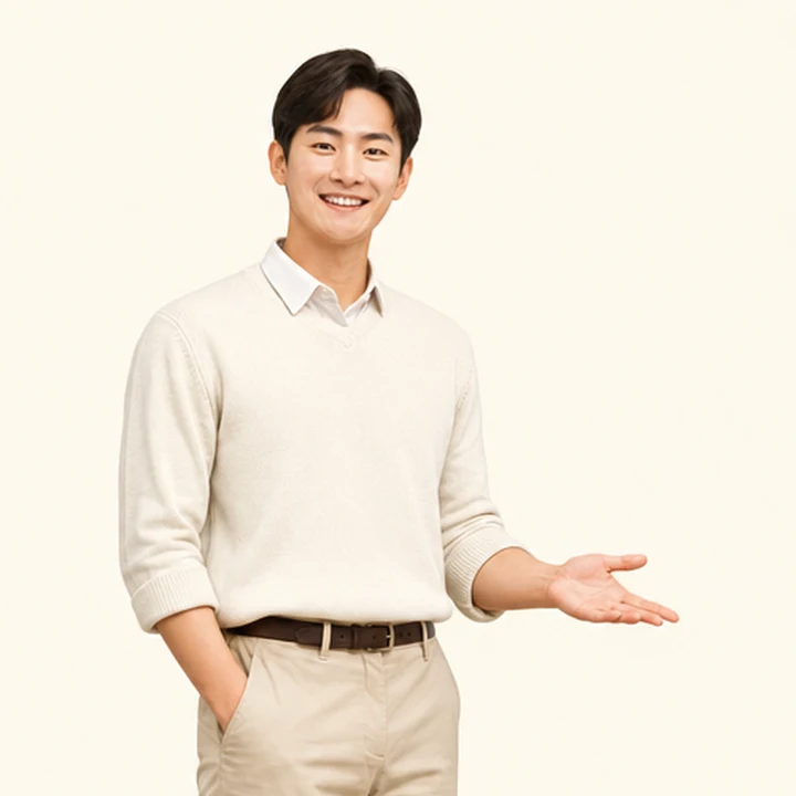 무심사 무보증 장기렌트 상담 신청을 안내하는 담당자